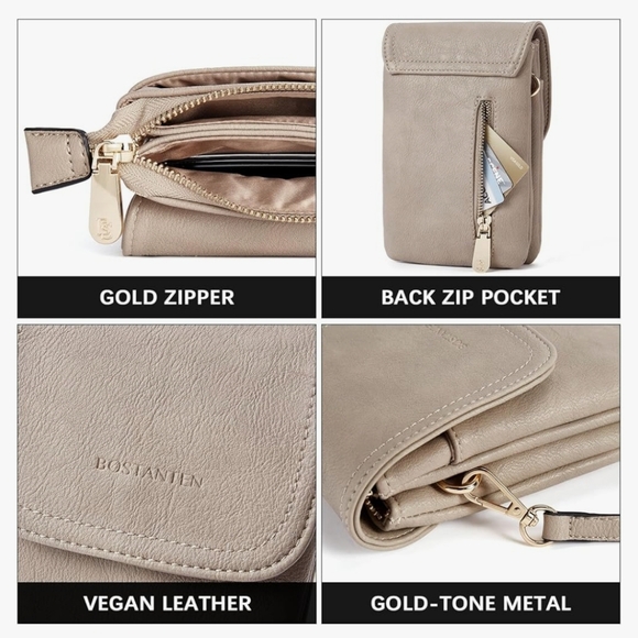 Leather Crossbody Purse - Picture 3 of 12